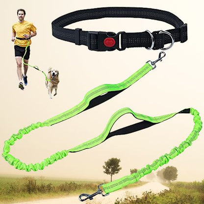 LAISSE CHIEN DOUBLE POIGNÉES | FREE HANDS ™ - Chien - enchante