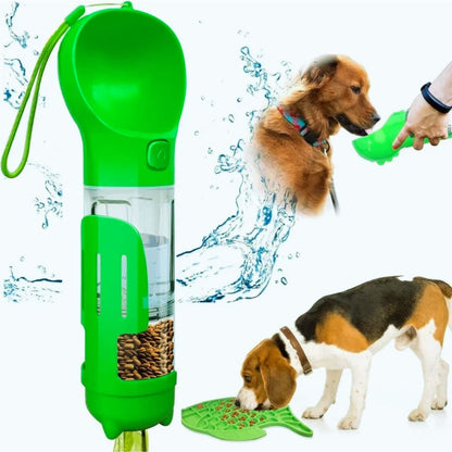 WATERTIGHT BOTTLE ™| GOURDE POUR CHIEN 4 DANS 1 - Chien - enchante