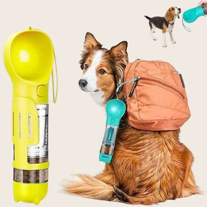WATERTIGHT BOTTLE ™| GOURDE POUR CHIEN 4 DANS 1 - Chien - enchante