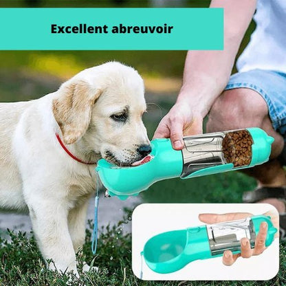 BOUTEILLE D'EAU PORTABLE POUR CHIEN | WATERTIGHT BOTTLE ™ - Chien-enchante