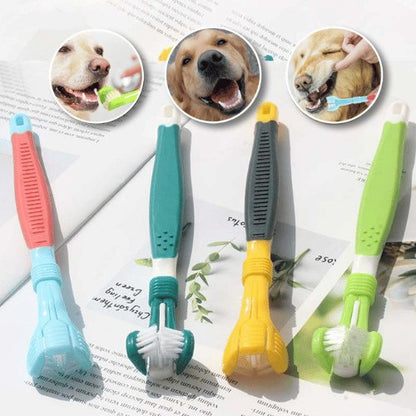 BROSSE À DENTS 3 COTÉS | TOTAL CLEAN™ - Chien-enchante
