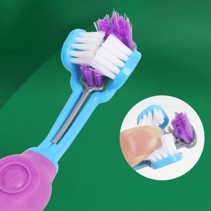 BROSSE À DENTS 3 COTÉS | TOTAL CLEAN™ - Chien-enchante